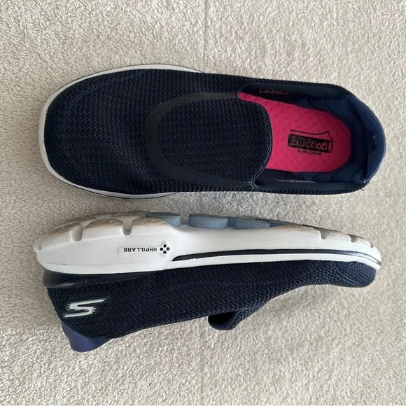 Skechers Go Walk 3 Comfort Slip-On Navy Blue Size 9