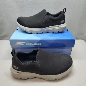 Skechers Go Walk Evolution Ultra Ramble Men's Black Slip On Sneakers size 9.5