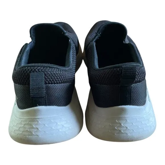 Skechers Go Walk Flex Impeccable II Black Mens Slip On Sneakers Size 11
