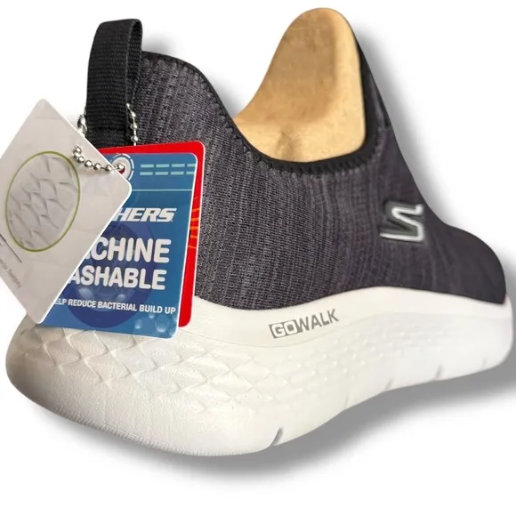 Skechers GO Walk Flex Slip-Ins Hands Free Comfort Shoes Mens Sz 10.5 Gray