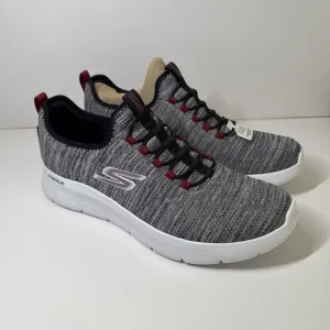 Skechers Go Walk Men's 13 Shoes Sneakers Flex Ultra Gray Black No Tie NWT