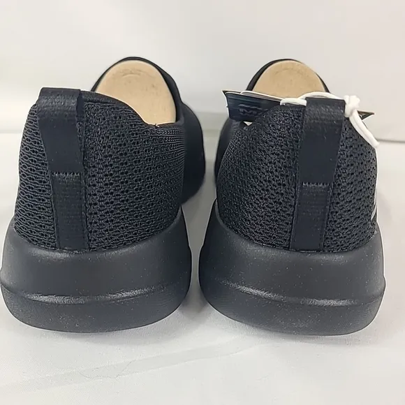 Skechers Women's Go Walk Joy Aurora Slip On Sneakers Sz 7 Black Mesh Lightweight