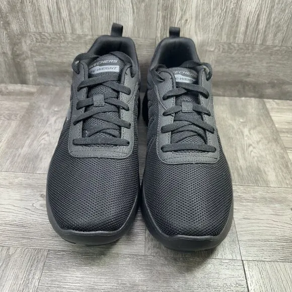 Skechers Work Relaxed Fit Ultra Flex Men's size 11 Triple Black Shoes