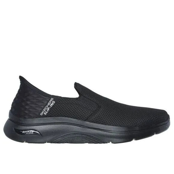 Skechers Slip-Ins: Go Walk Arch Fit 2.0 Sneakers Mens US 9.5 Black Shoes ZPO1806