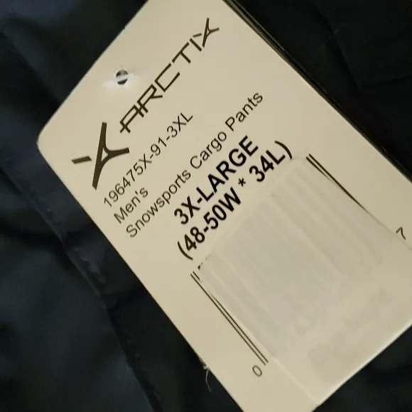 Snowboard Ski Cargo Pants 3XL Tall NEW!