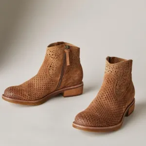 Sofft Brooklee Brown Suede Ankle Boots size 9.5