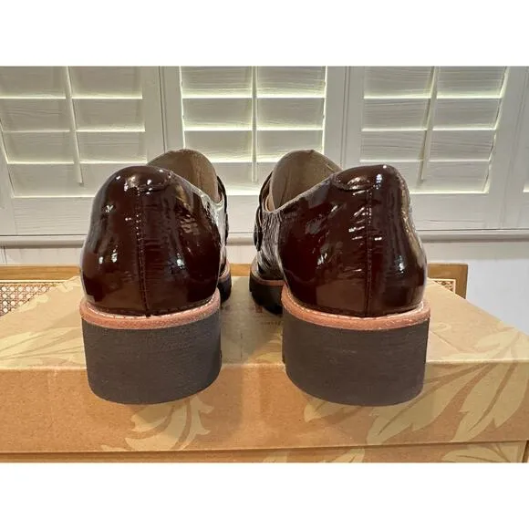 Sofft Women's Prewitt Loafers Burgundy Leather Size 7 NIB Classy Casual Timeless