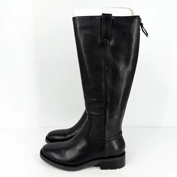 Sofft Womens Samantha II Tall Boots Size 9M Black Leather Water Resistant NIB