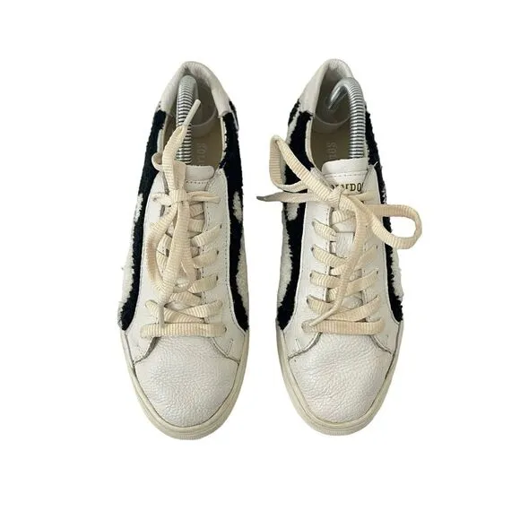 Soludos Womens Size 8.5 Ying Yang Woven Knit Platform Sneakers