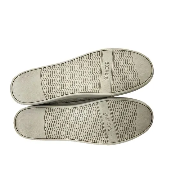 Soludos Womens Size 8.5 Ying Yang Woven Knit Platform Sneakers