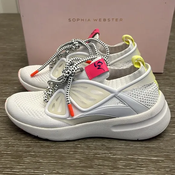 SOPHIA WEBSTER Fly-By Knit Sneakers