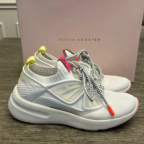 SOPHIA WEBSTER Fly-By Knit Sneakers