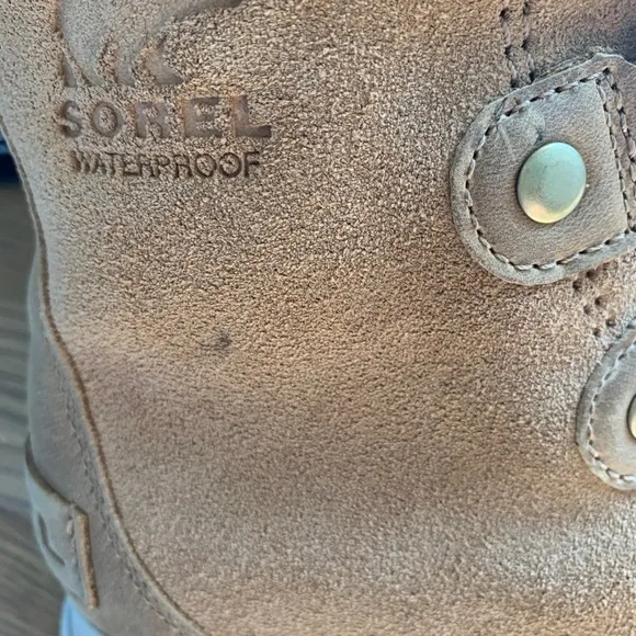 Sorel Explorer Lace-Up Waterproof Suede Boots