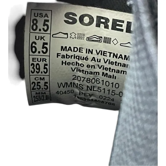 Sorel Explorer STRT Chelsea Waterproof Boots Black Size 8.5 NWT