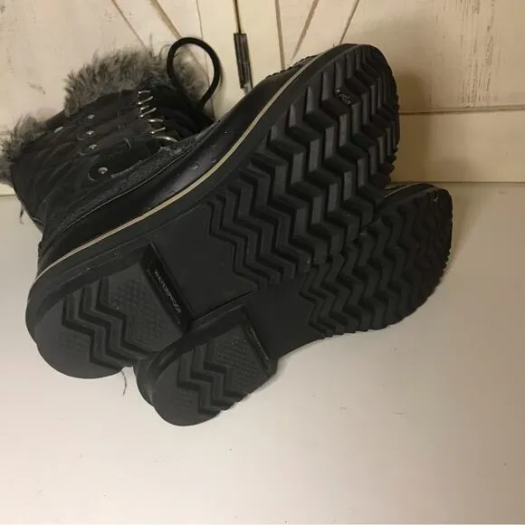 SOREL Tofino II Waterproof Boots Black stone size 7