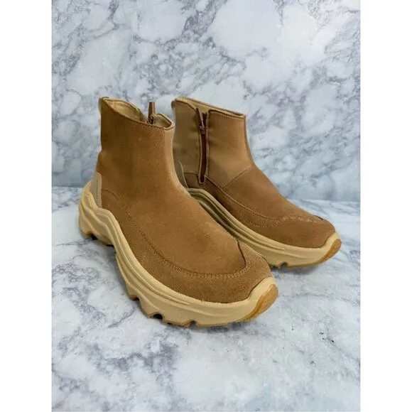 Sorel Women's Boots sz 9 Kinetic Breakthru Acadia Waterproof Suede NEW #K944