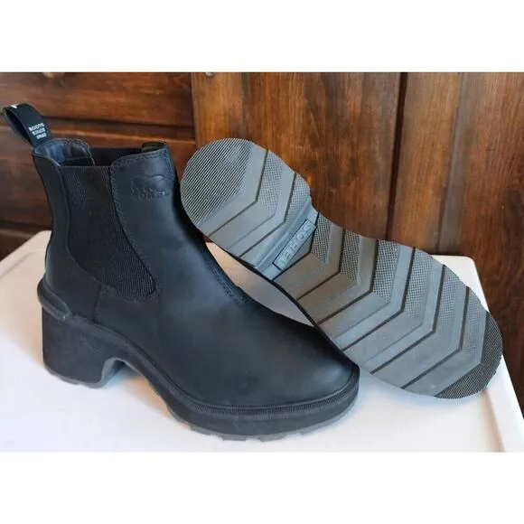 Sorel Women's  Hi-Line Heel Chelsea Boots Size 9