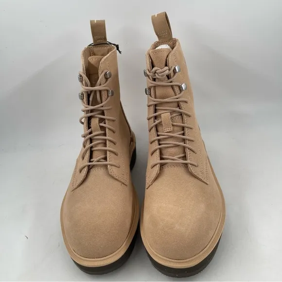 Sorel Women’s Hi-Line Lace - SZ 7 - Tawny Buff Waterproof Boots