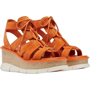 Sorel Womens Joanie III Lace Sandals Desert Sun/Chalk Size 8.5