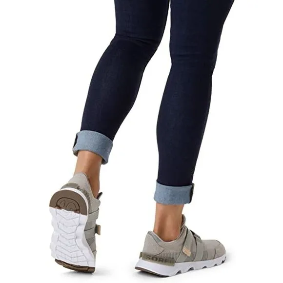 SOREL Women's Kinetic Lite Strap Sneakers NL3520 Gray