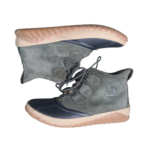 Sorel Women's Out N About PlusAnkle Duck Boots US Women's 9 AlpineTundra Suede
