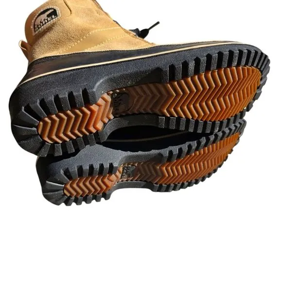 Sorel Women's Tivoli Ii Winter Snow Boots with Fur Trim Tan Black Women's 8.5