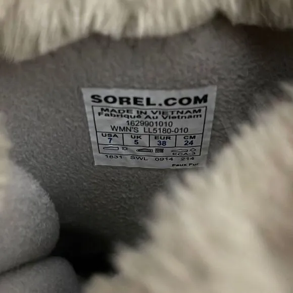 Sorel Tivoli II Nocturnal Herringbone High Boots 7