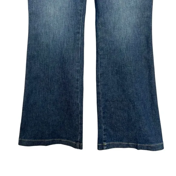 SPANX SPANXshape EveryWear Flare Jeans Authentic Blue Size XL NEW