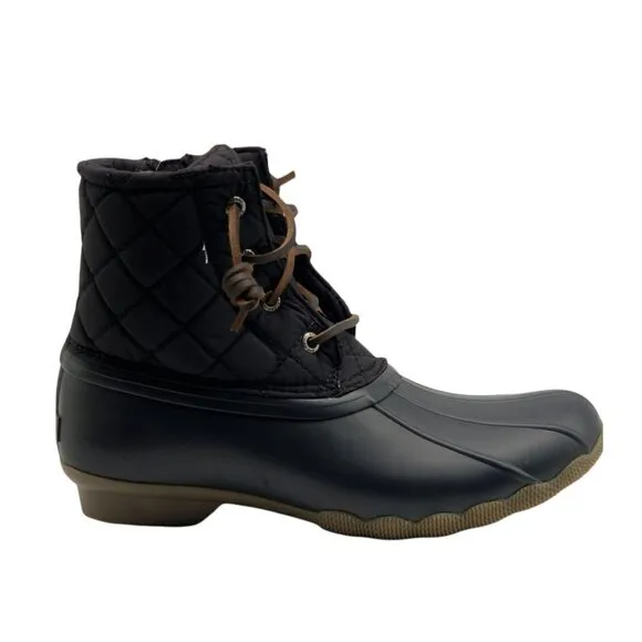Sperry Girls Duck Saltwater Boots Size 5M