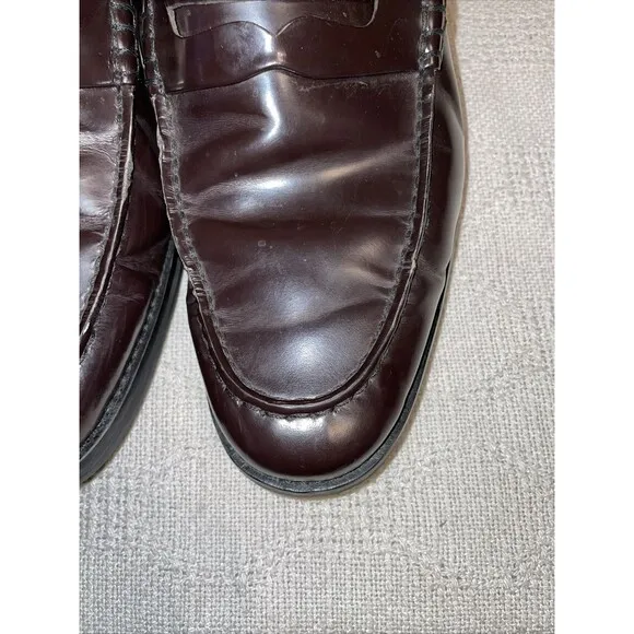 Sperry Gold Cup Men’s Penny Loafers Size 11.5 W Brown Leather Business Formal