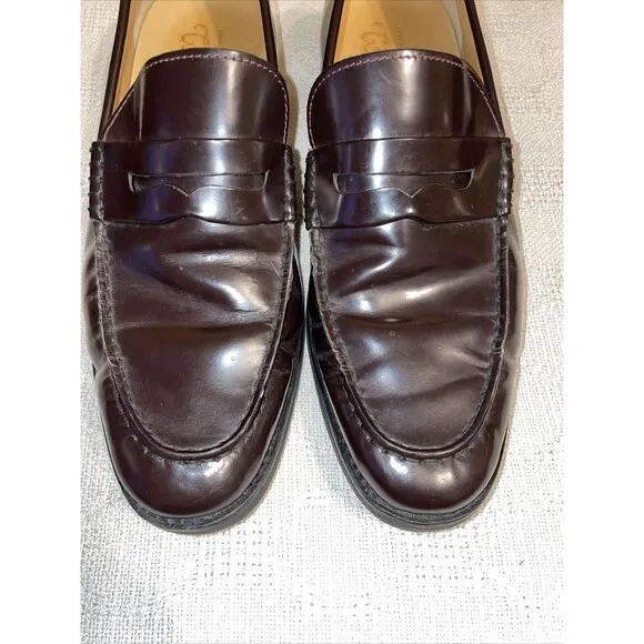 Sperry Gold Cup Men’s Penny Loafers Size 11.5 W Brown Leather Business Formal