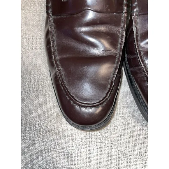 Sperry Gold Cup Men’s Penny Loafers Size 11.5 W Brown Leather Business Formal