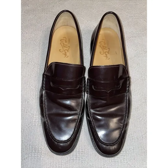 Sperry Gold Cup Men’s Penny Loafers Size 11.5 W Brown Leather Business Formal