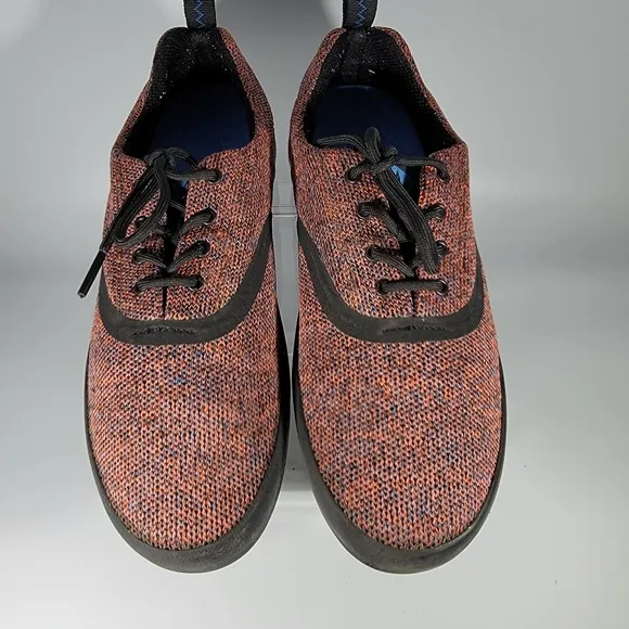 Sperry Mens Casual Boat Shoes Flex Deck CVO Knit Red Black Sneakers Sz 7