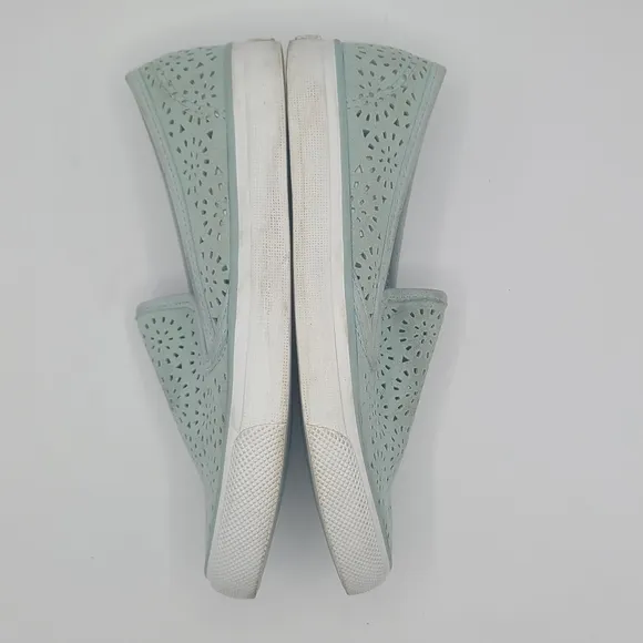 Sperry Seaside Perforated Baby Blue Sneakers