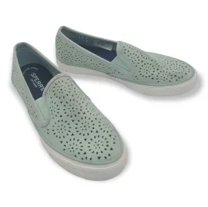 Sperry Seaside Perforated Baby Blue Sneakers