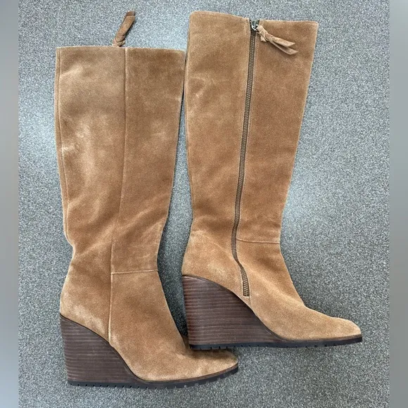 Splendid Cleveland Tall Boots, from Anthropology. Brown Suede.