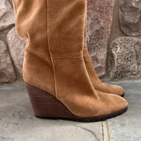 Splendid Cleveland Tall Boots, from Anthropology. Brown Suede.