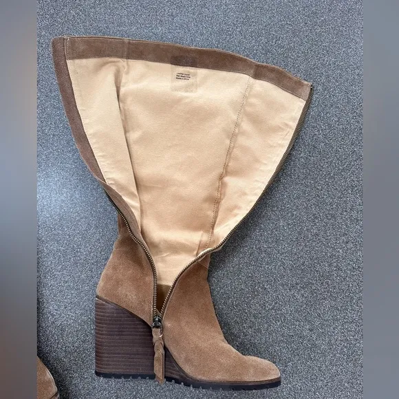 Splendid Cleveland Tall Boots, from Anthropology. Brown Suede.