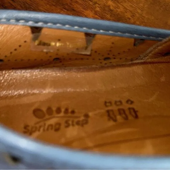 SPRING STEP FUSARO LOAFER SHOE sz 38/7.5-8