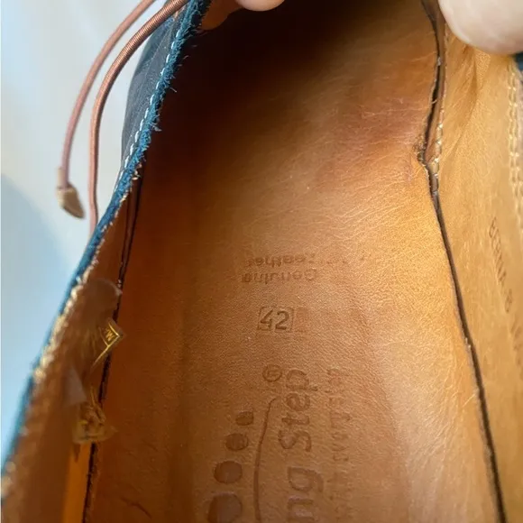 Spring Step Women's Berna Genuine Leather Slip On Soft Flat Loafers, Size 42