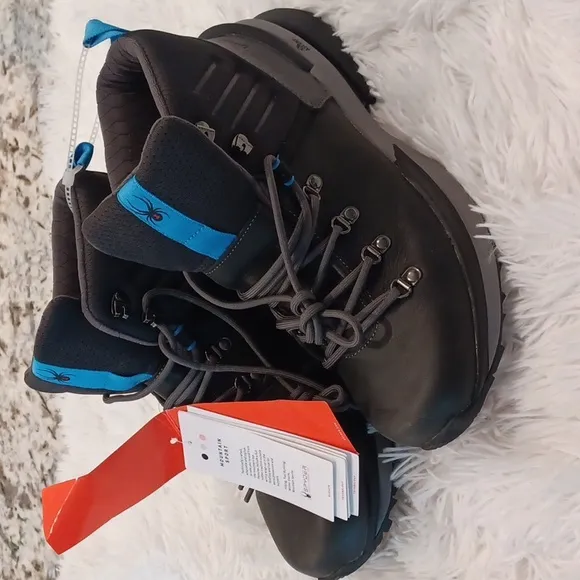 Spyder Hayes 2 Men's Hiking Boots, Dark Grey Waterproof Technology NEW W/O BOX