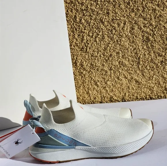 Spyder Women's Tanaga Sporty Lightweight Lily-White Sneakers Size 8.5