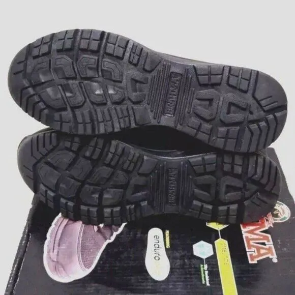 Steel Toe Boots . Size: 10 . Slip Resistant . Breathable Knit . Comfort Insole
