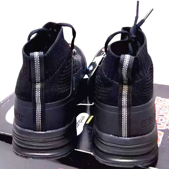 Steel Toe Boots . Size: 10 . Slip Resistant . Breathable Knit . Comfort Insole