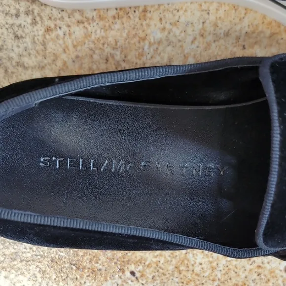 Stella McCartney | Binx Velvet Platform Loafers