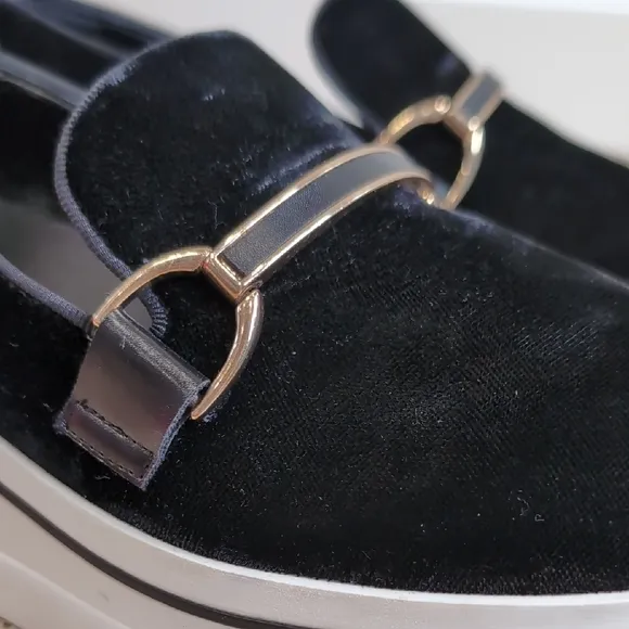 Stella McCartney | Binx Velvet Platform Loafers