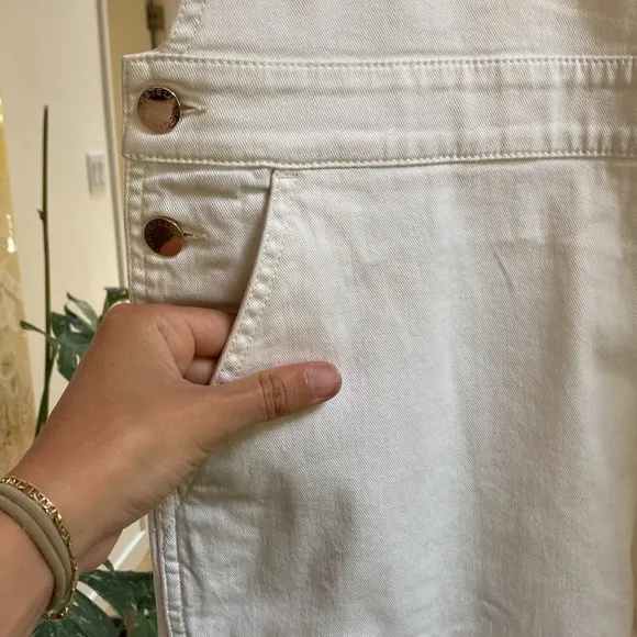Stella McCartney White Overalls