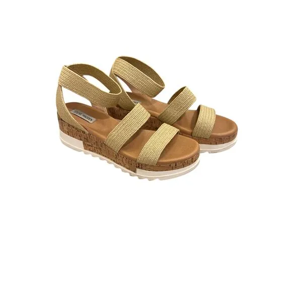 STEVE MADDEN Bandi Flatform Sandals Size 11 - Excellent Condition