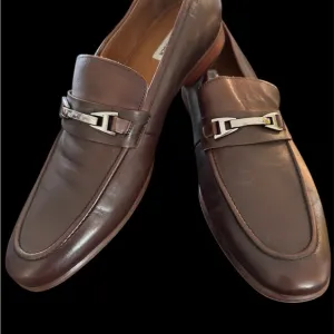 Steve Madden Brown Leather Loafers